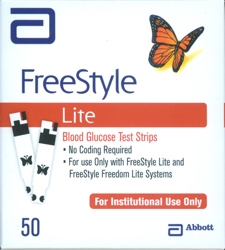 Abbott FreeStyle Lite 50 Test Strips