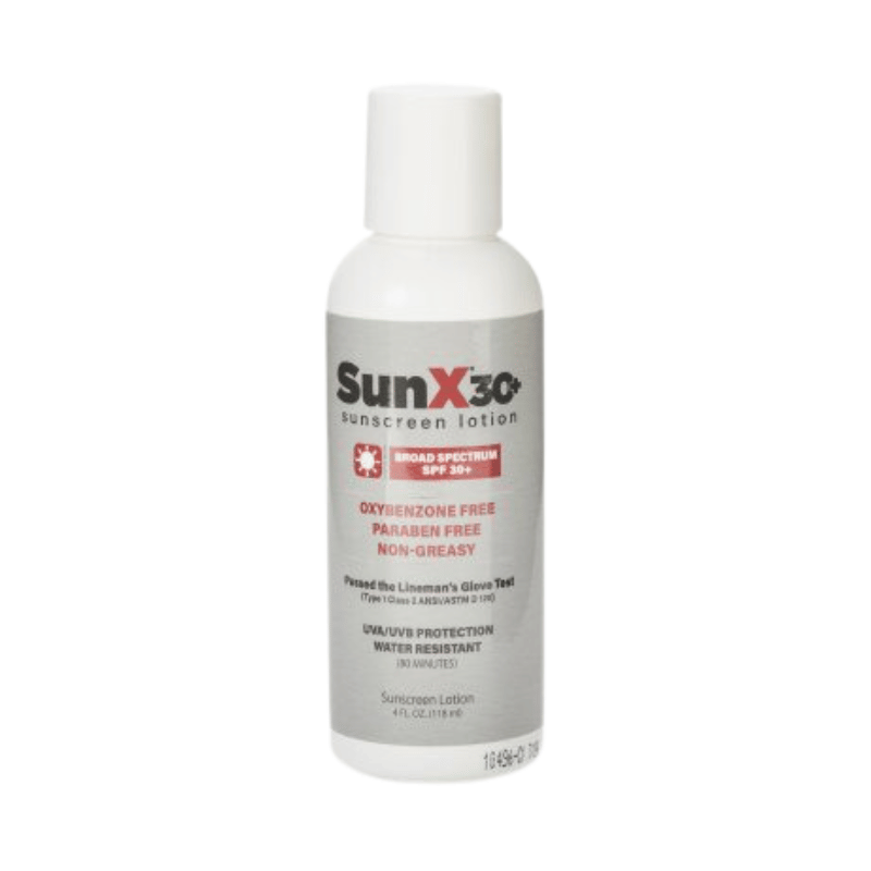 SunX 30+ SPF 30+ Sunscreen Lotion 4 Fl Oz Bottle